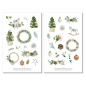 Preview: Weihnachten Sticker Set