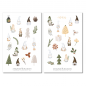 Preview: Christmas Gnome Sticker Set