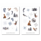 Preview: Winter Tiere Sticker Set