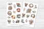 Preview: Christmas Cotton Sticker Set