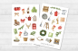 Preview: Winter Home Sticker Set