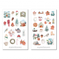 Preview: Winter Schneemann Sticker Set