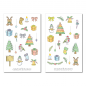 Preview: Weihnachten Sticker Set