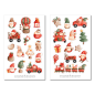 Preview: Weihnachten Gnome Sticker Set