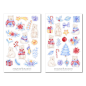 Preview: Christmas Polar Bear Sticker Set