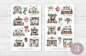 Preview: Cozy Christmas Sticker Set