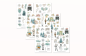 Preview: Weihnachten Sticker Set