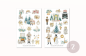Preview: Weihnachten Sticker Set
