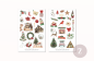 Preview: Weihnachten Sticker Set