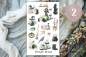 Preview: Hexe Stickerbogen