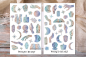 Preview: Magie Stickerbogen
