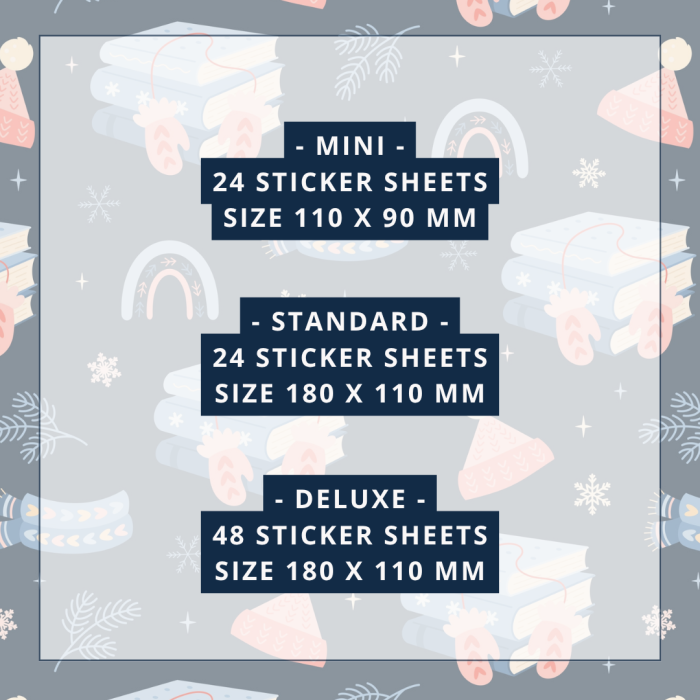 VORBESTELLUNG + BONUS - Sticker Adventskalender 2026: BOOK LOVER
