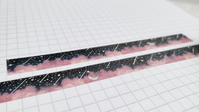 Washi Tape Sternschnuppen