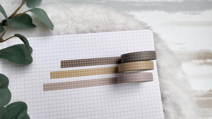 Washi Tape kariert