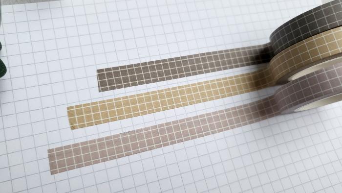 Washi Tape kariert