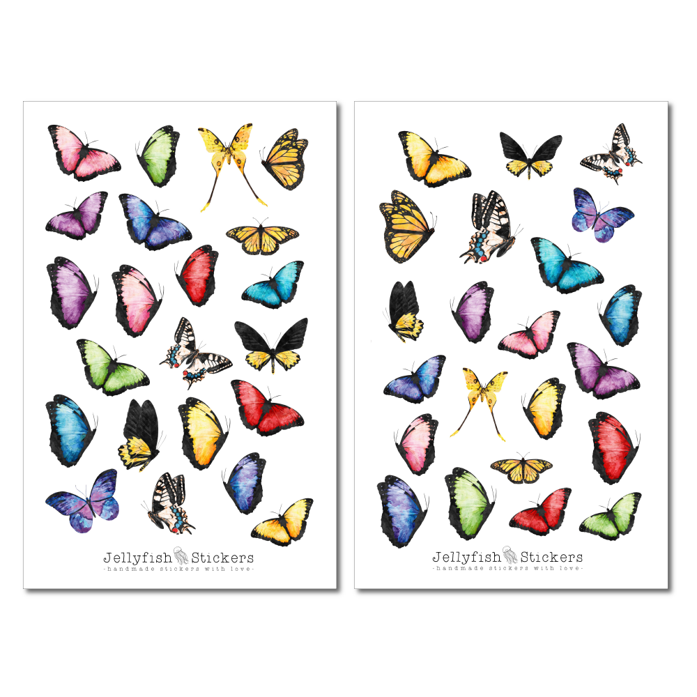 Butterflies Sticker Set