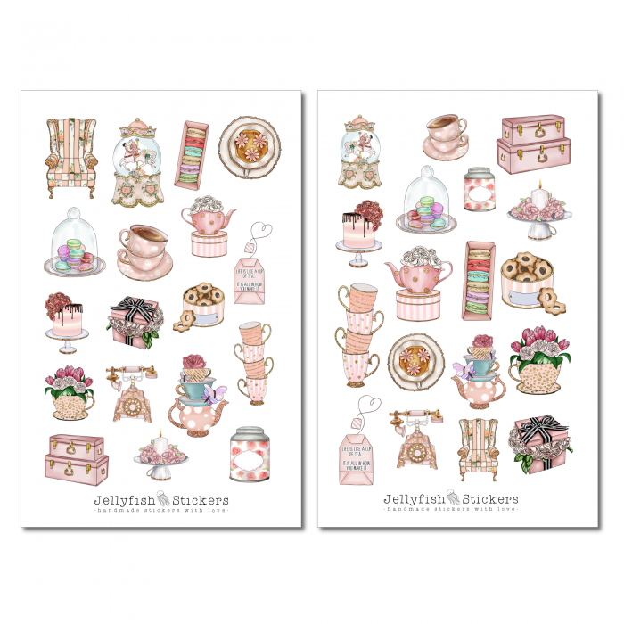 Tea Sticker Set