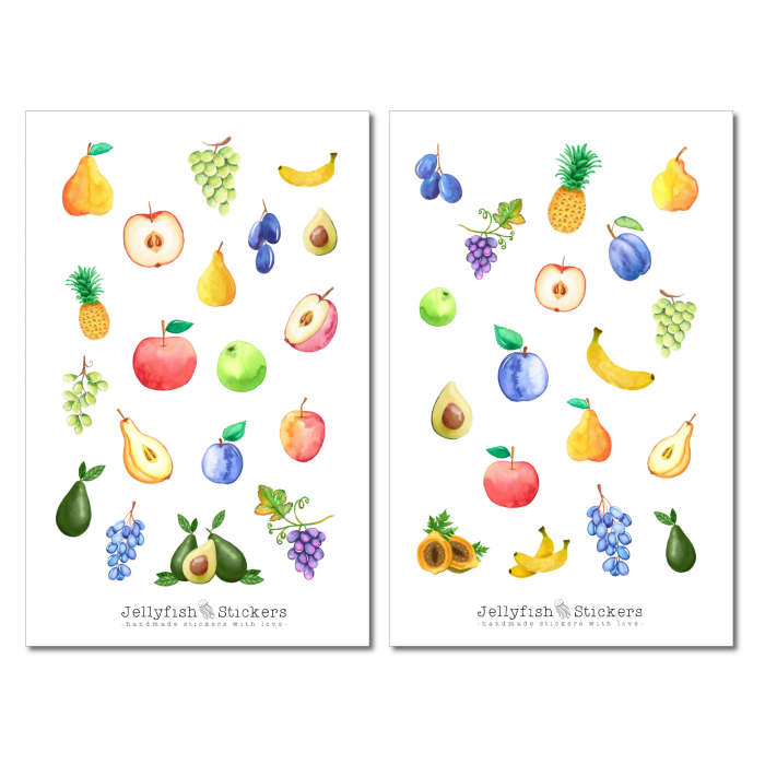 Fruits Sticker Set