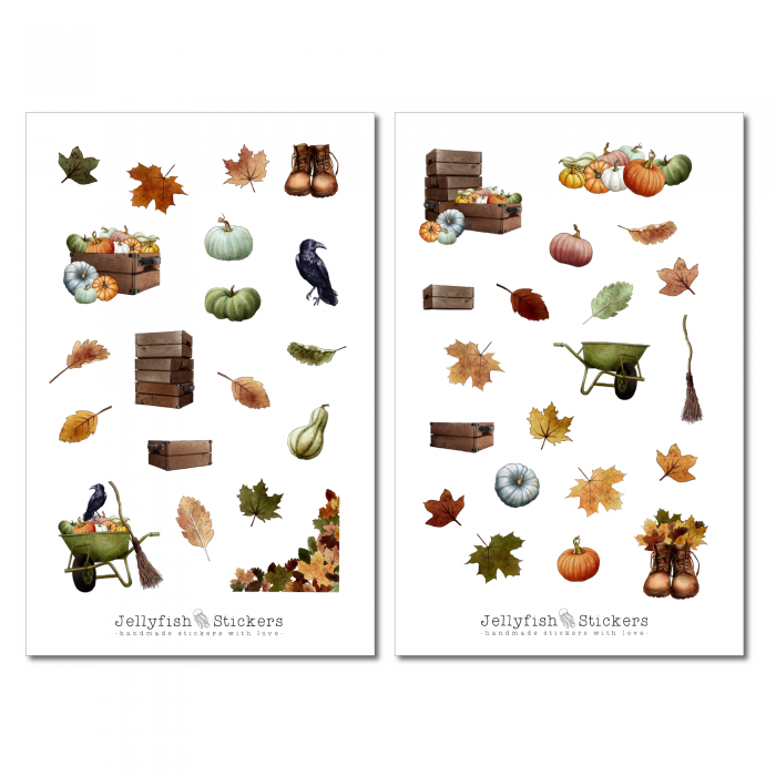 Herbst Sticker Set