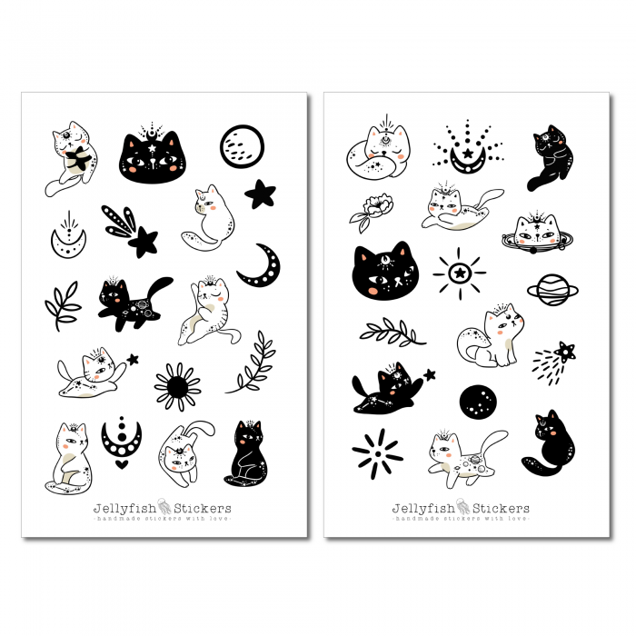 Cats Sticker Set