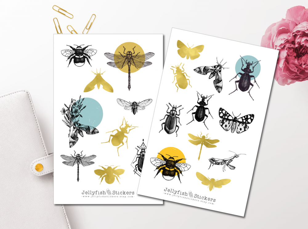 Insect Sticker Set