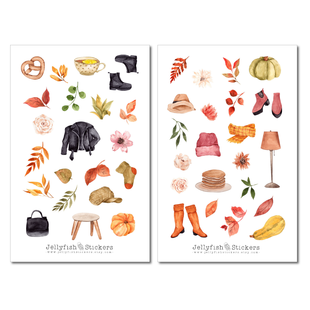 Zuhause Sticker Set