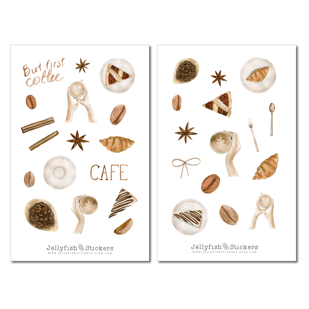 Coffee Sticker Set