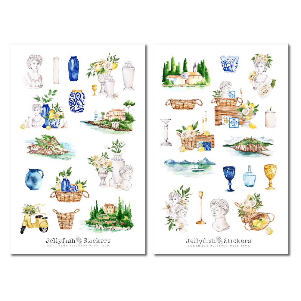 Vacation Sticker Set