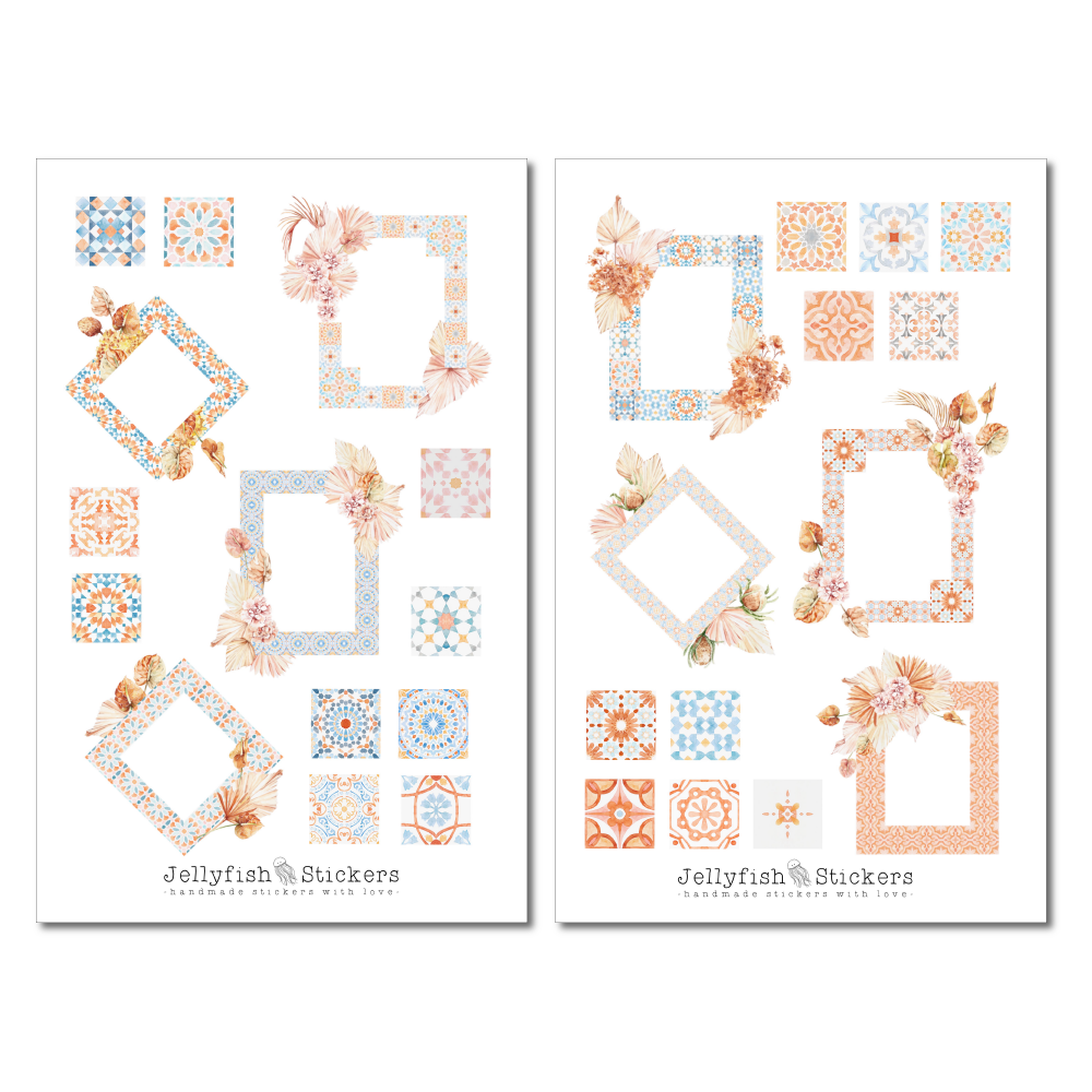 Urlaub Sticker Set
