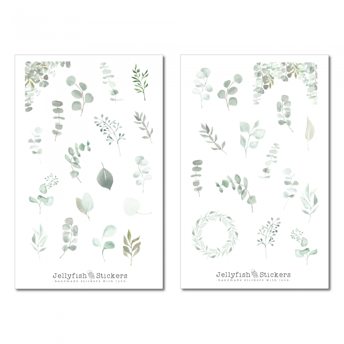 Eucalyptus Sticker Set