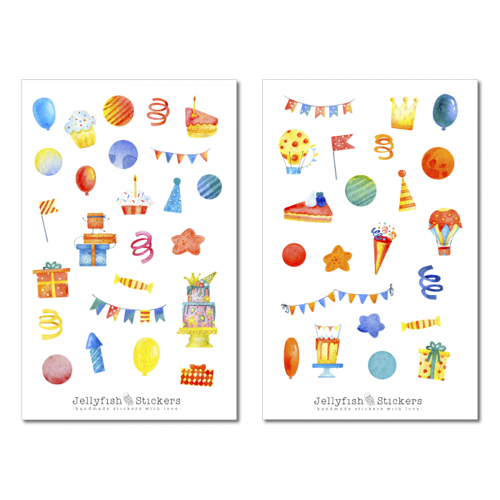 Birthday Sticker Set