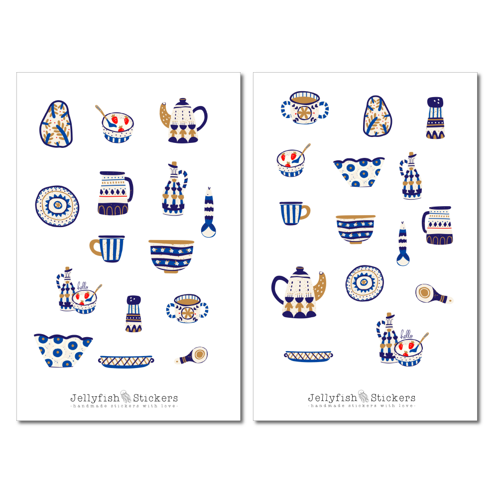 Ceramic Sticker Set