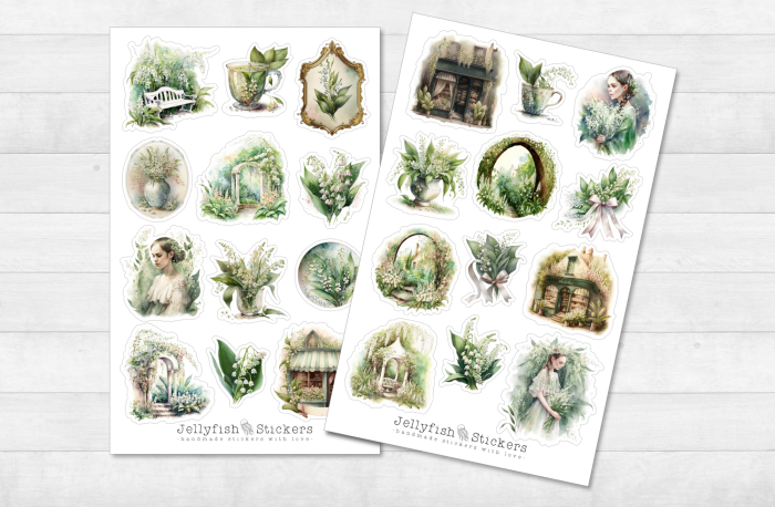 Garten Sticker Set
