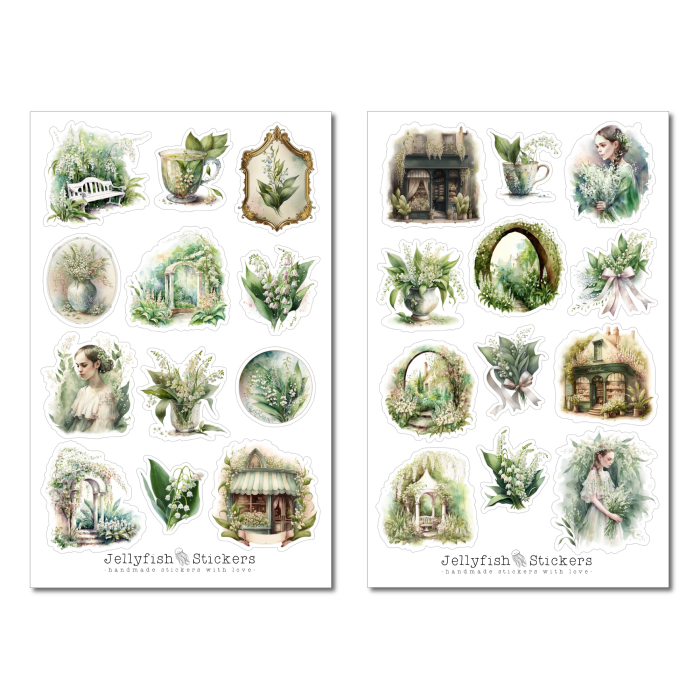 Garten Sticker Set