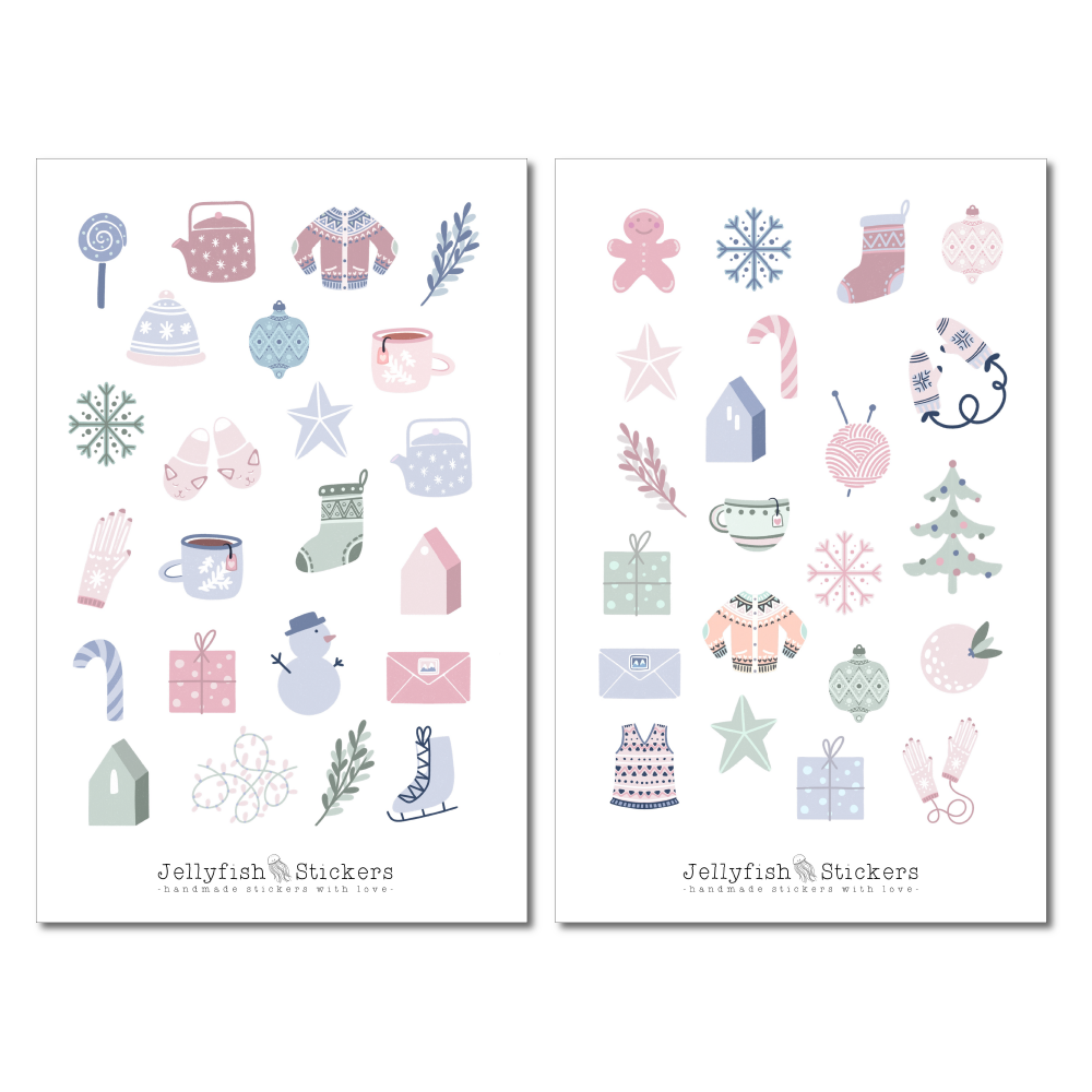 Winter Sticker Set