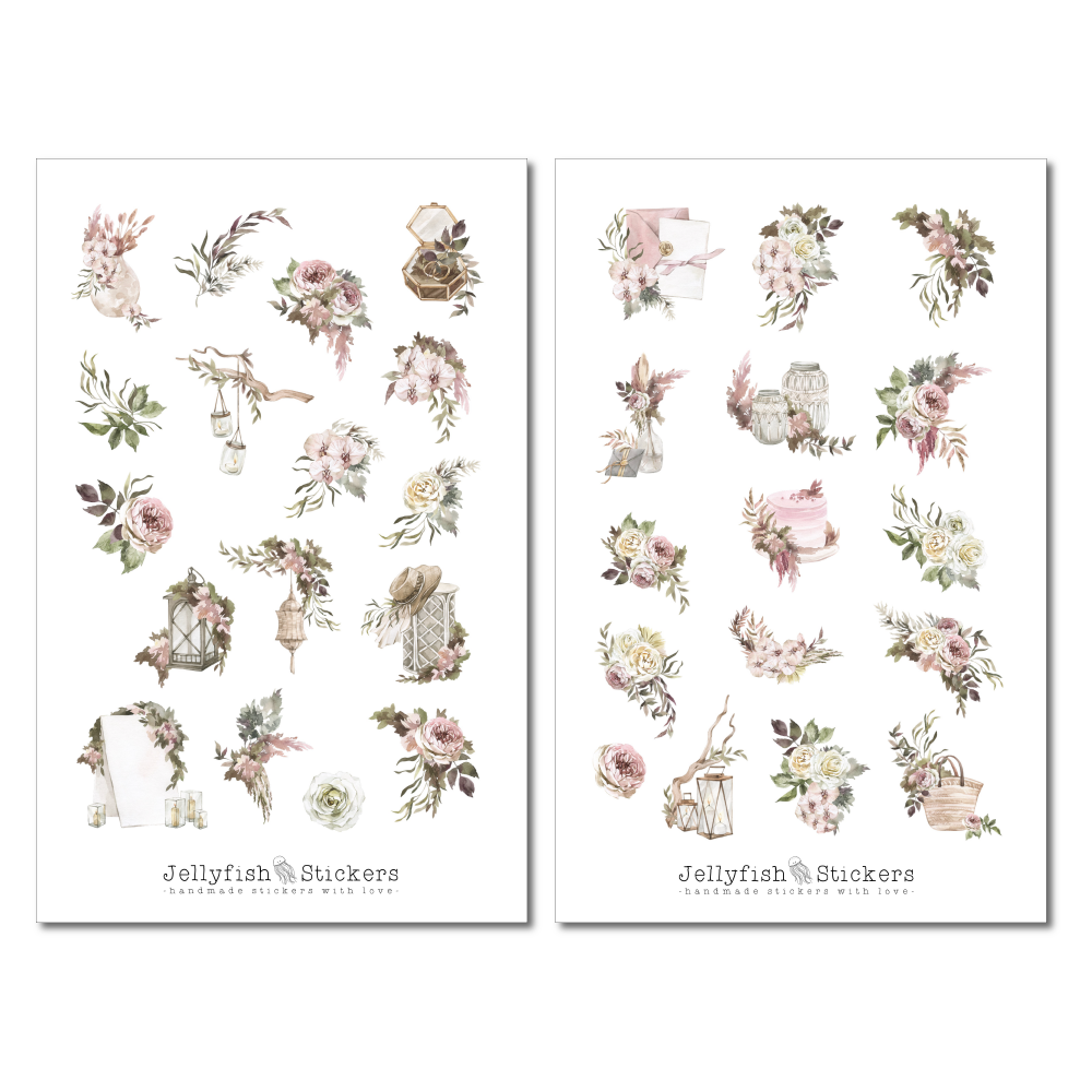 Wedding Sticker Set