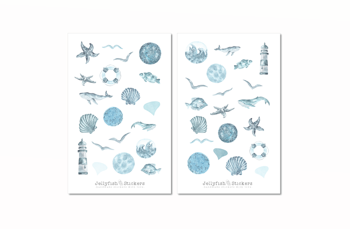 Maritim Sticker Set