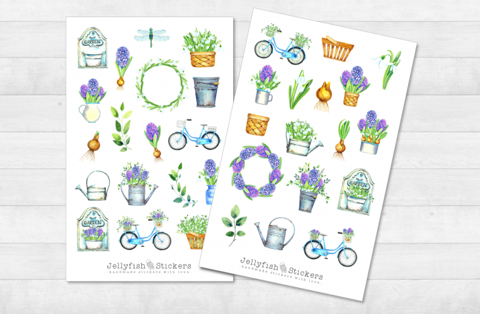 Blumen Sticker Set