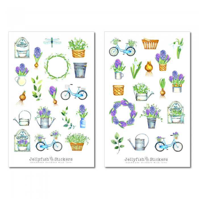 Blumen Sticker Set