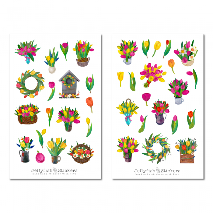 Tulpen Sticker Set