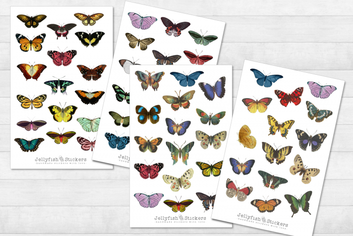 Butterflies Sticker Set