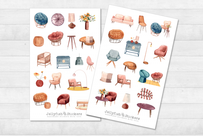 Furniture Sticker Set