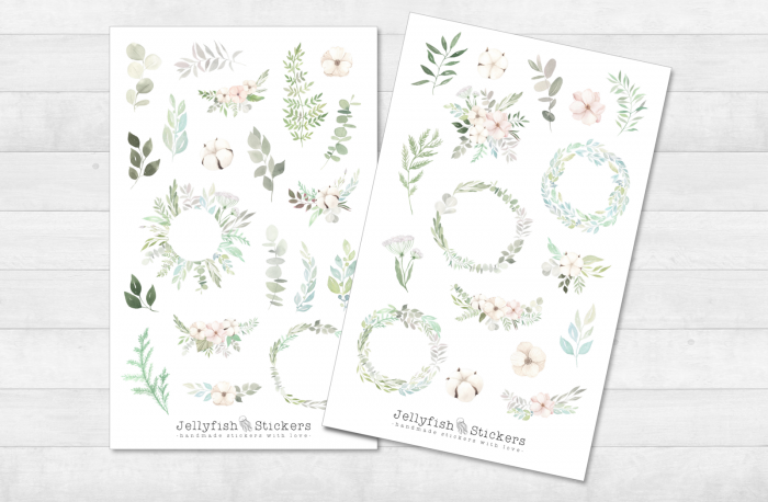 Flowers Sticker Set