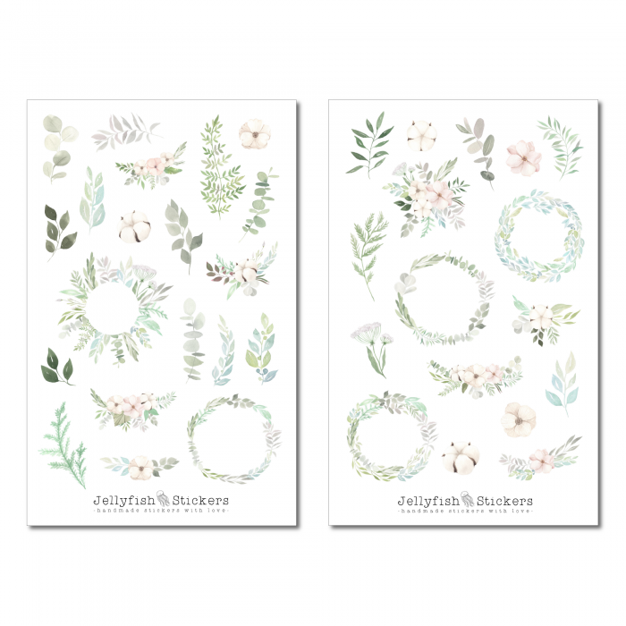 Flowers Sticker Set