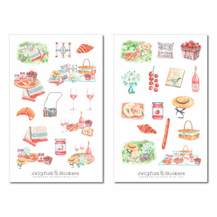 Picnic Sticker Set