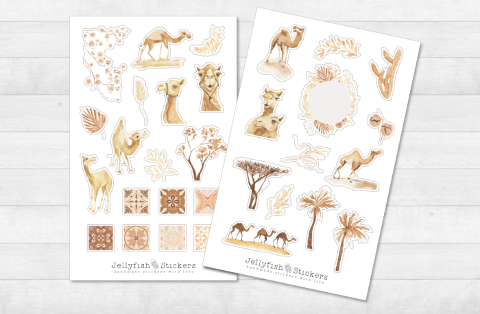 Camels Sticker Set