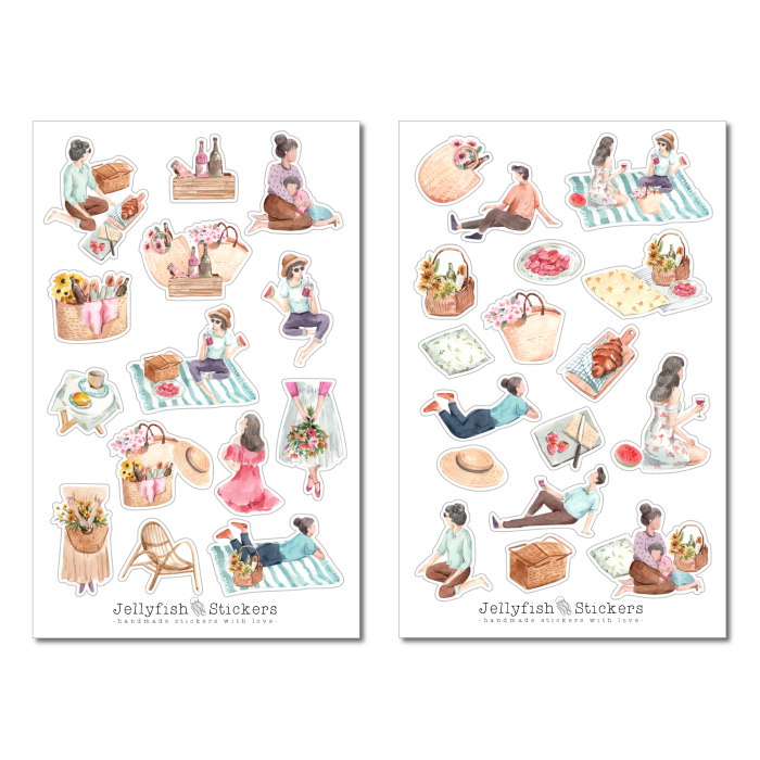 Picnic Sticker Set