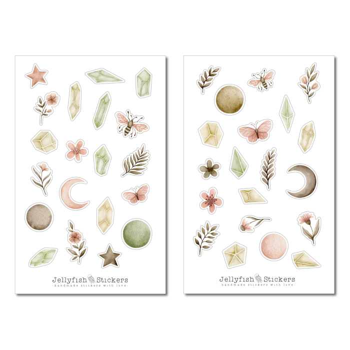 Pastel Magic Sticker Set