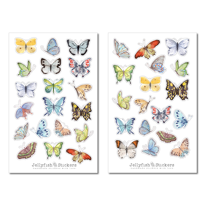 Butterflies Sticker Set