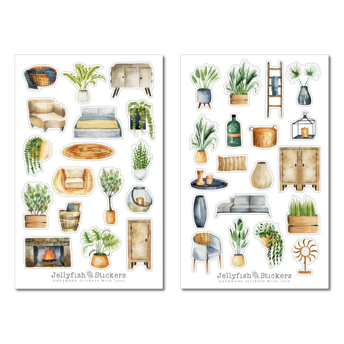 Home Sticker Set